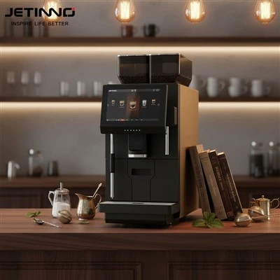 Produk pembersih apa saja yang cocok untuk mesin kafe?