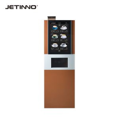 Mesin Penjual Kopi Espresso Capuccino Automcatic sentuh vending 22 inci